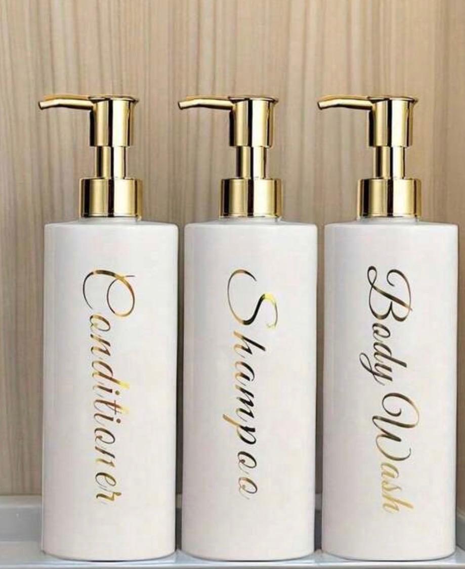 Kit 3 bouteilles de distribution