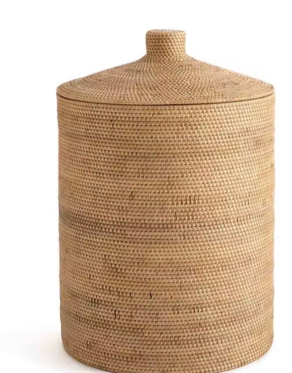 Panier de rangement avec couvercle - collection Allada