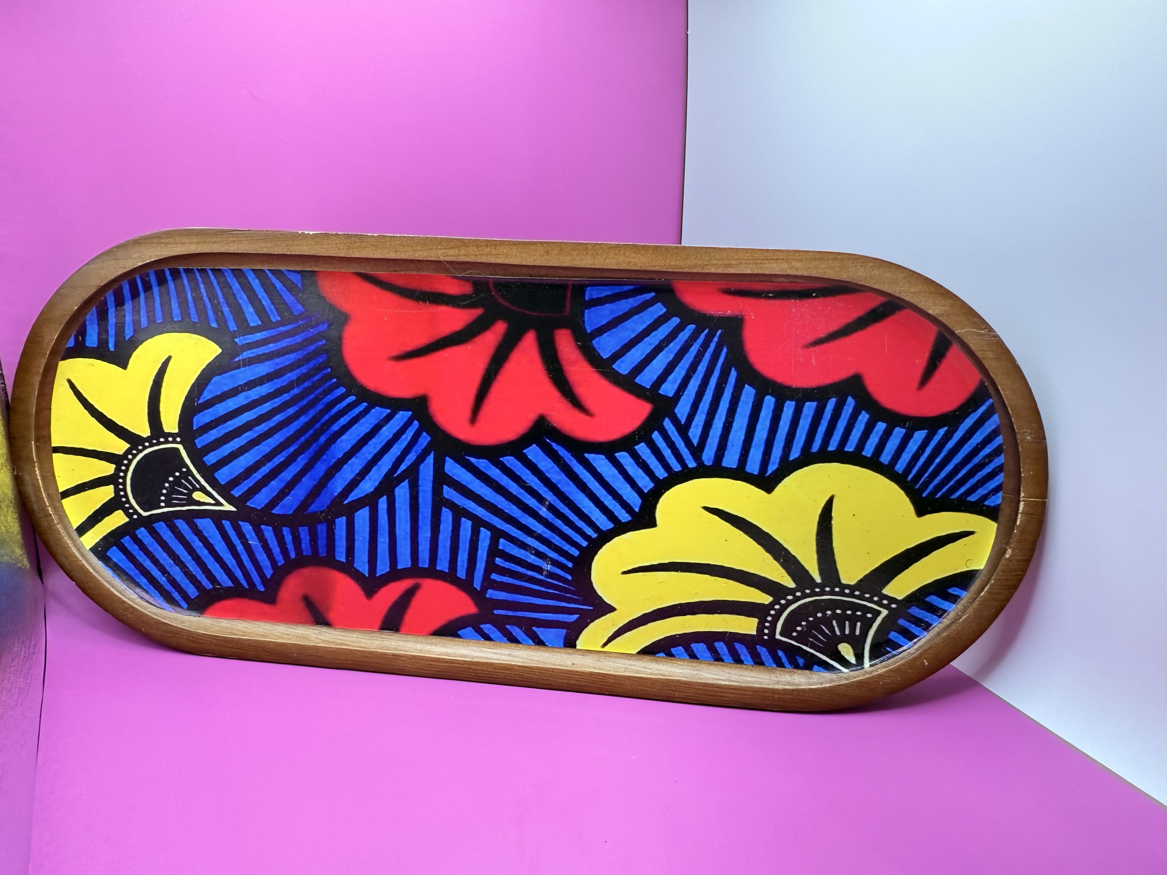 Grand Plateau Ovale - en Bois d’Acacia