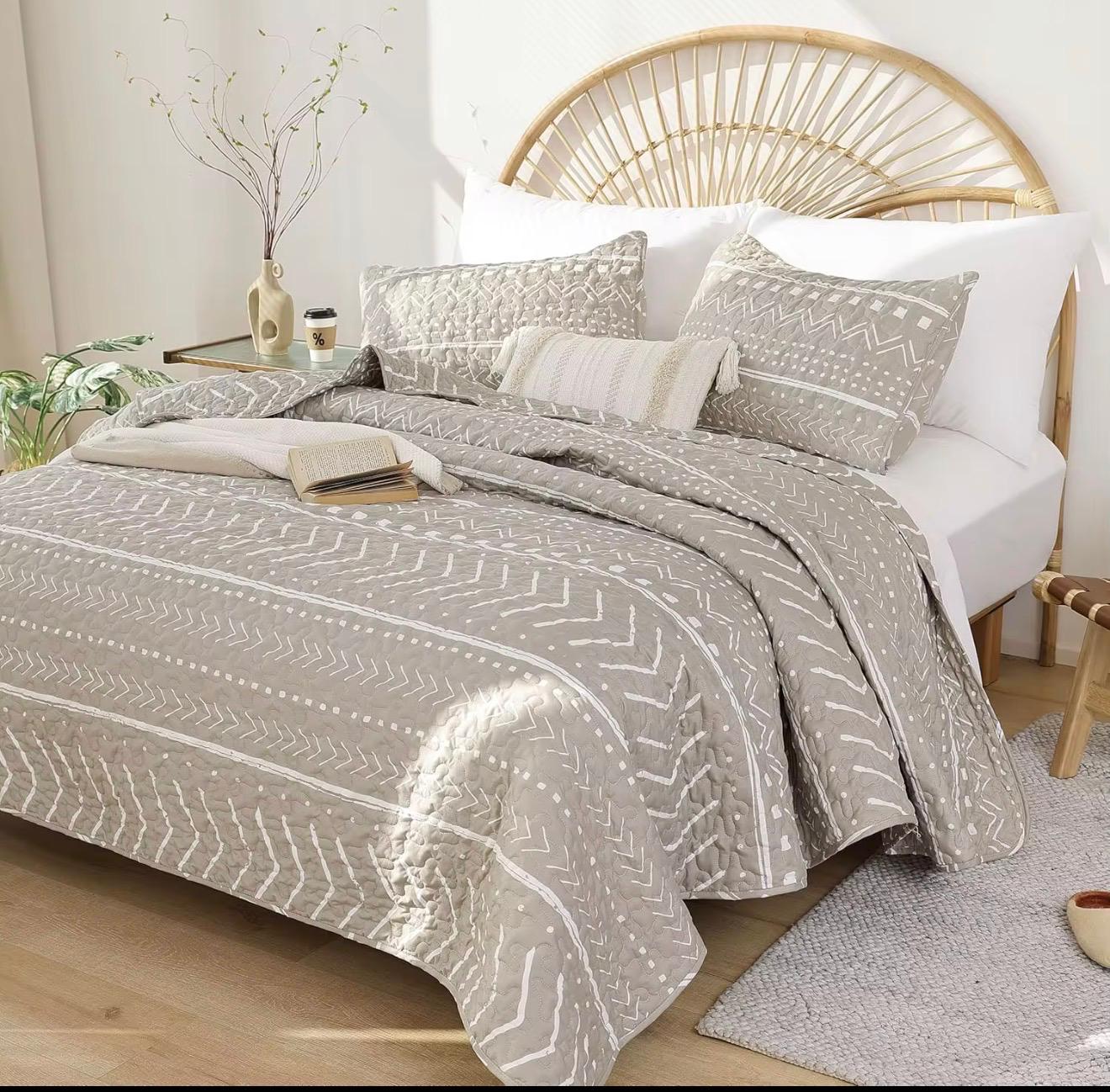 Couvre-lit et 2 taies d’oreiller - Collection Signature P2A