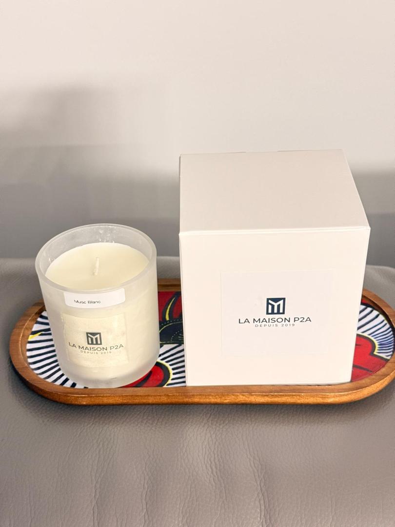 Bougie parfumée de luxe