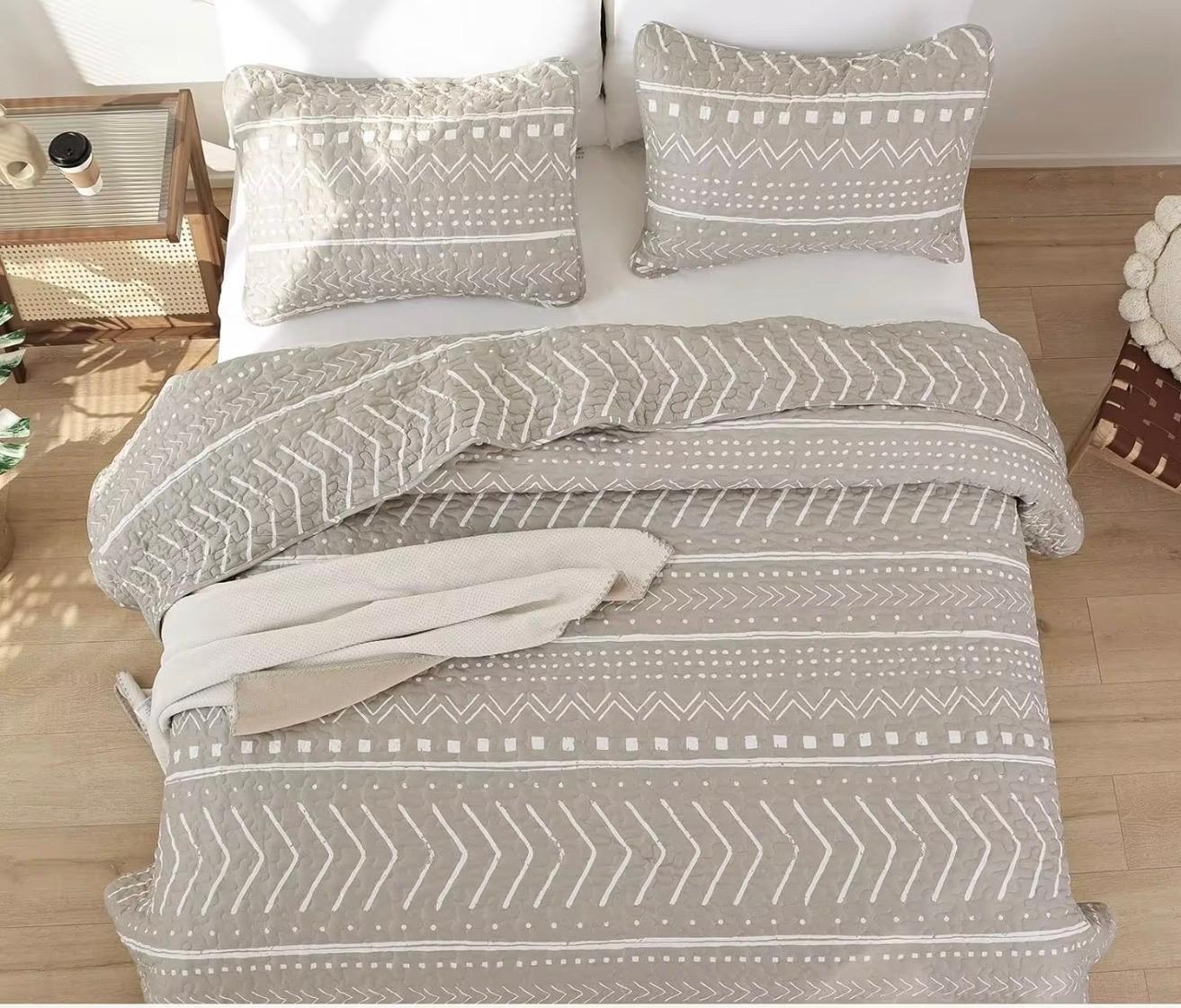 Couvre-lit et 2 taies d’oreiller - Collection Signature P2A