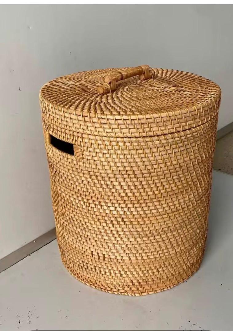 Panier à linge avec couvercle - Collection Allada